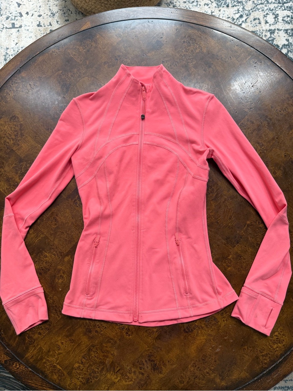 Lululemon define jacket raspberry cream like new!!